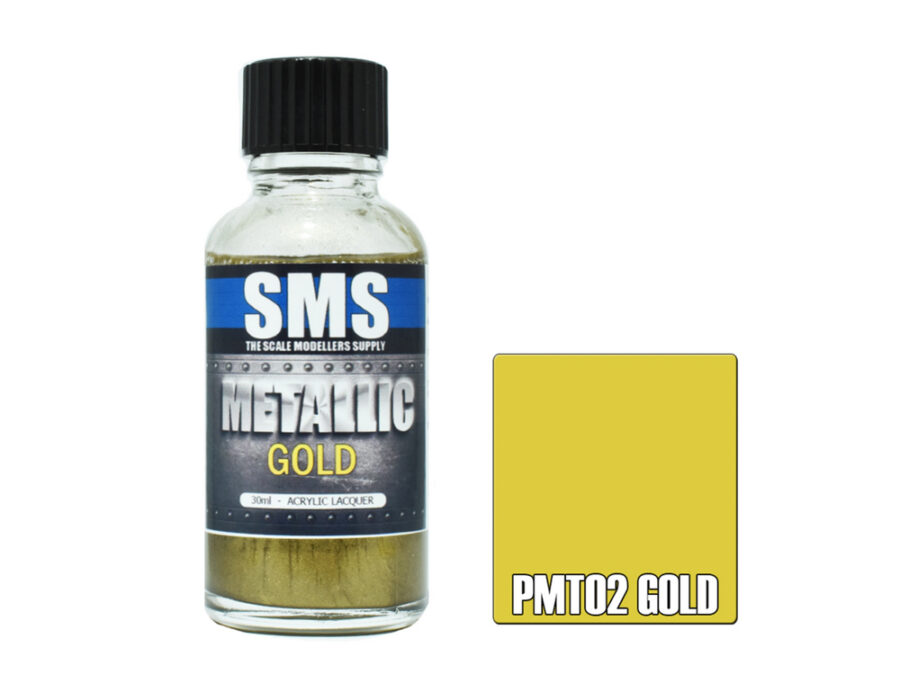 SMS Premium Metallic Acrylic Lacquer Paint 30ml - Image 3