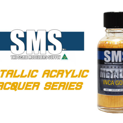SMS Premium Metallic paint range PMT01 to PMT20 – 30ml airbrush ready acrylic lacquer colours
