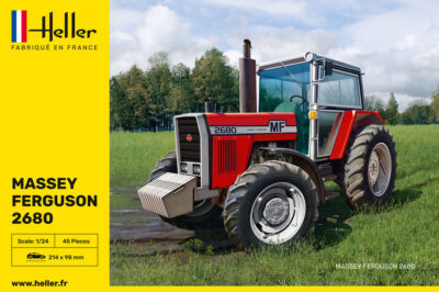 1:24 Scale Heller Massey Ferguson 2680 Tractor Model Kit