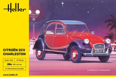 1:24 Scale Heller Citroen 2CV Charleston Model Kit
