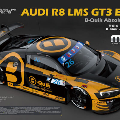 1:24 Scale Meng Audi R8 EVO II B-Quik Absolute Racing Model Kit