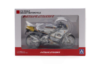 1:12 Scale Aoshima Honda NSR250R '88 (Seychelles Night Blue/White) Diecast Model