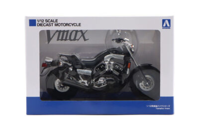 1:12 Scale Aoshima Yamaha Vmax (Black) Diecast Model
