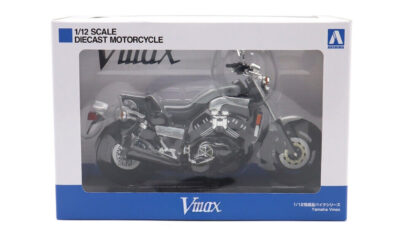 1:12 Scale Aoshima Yamaha Vmax (Silver) Diecast Model