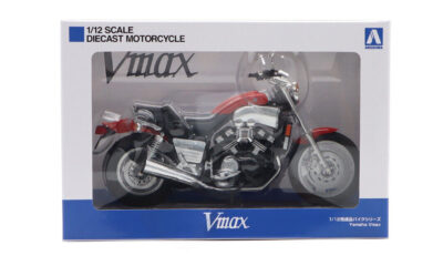 1:12 Scale Aoshima Yamaha Vmax (Fire Red) Diecast Model