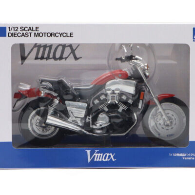 1:12 scale Aoshima Yamaha Vmax (Fire Red) Diecast Model