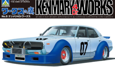 1:24 Scale Aoshima Kenmary 4Dr Works Model Kit