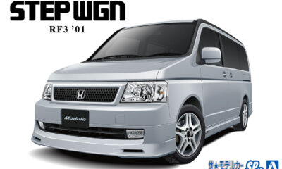 1:24 Scale Aoshima Honda RF3 STEP WGN Modulo '01 Model Kit