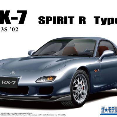 1:24 Scale Aoshima Mazda FD3S RX-7 Spirit R Type B '02 Car Model Kit