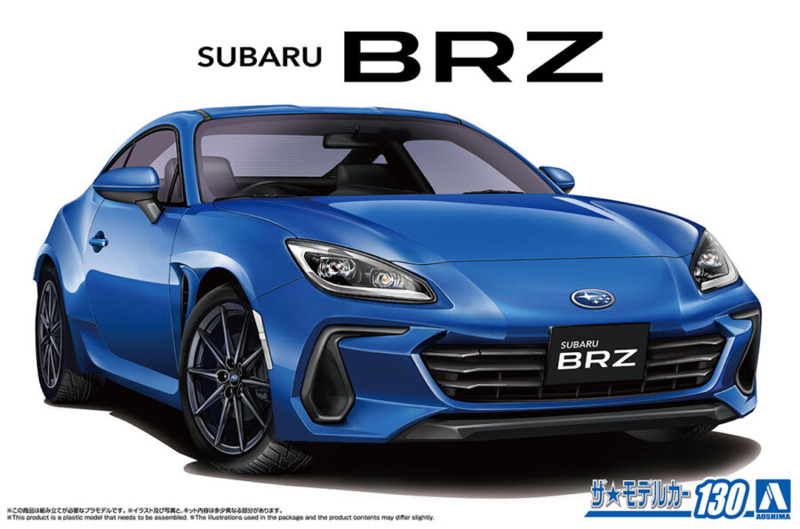 1:24 Scale Aoshima Subaru ZD8 BRZ '21 Model Kit