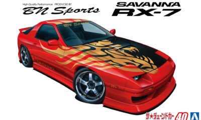 1:24 Scale Aoshima Mazda RX-7 FC3S BN Sports Model Kit