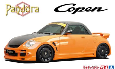 1:24 Scale Fujimi Daihatsu Pandora Andora Type887 Evo Ⅱ L880K Copen '02 Model Kit