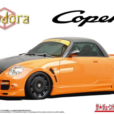 1:24 Scale Aoshima Daihatsu Pandora Type887 Evo Ⅱ L880K Copen '02 Car Model Kit