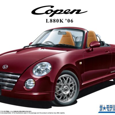 1:24 Scale Aoshima Daihatsu L880K Copen Ultimate Edition '06 Car Model Kit