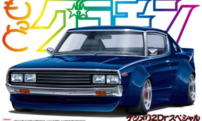 1:24 Scale Aoshima Grand Champion Nissan Skyline HT2000GT-X Special Model Kit