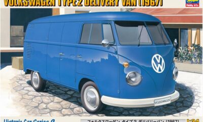 1:24 Scale Hasegawa Volkswagen Type2 Delivery Van 1967 Model Kit