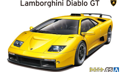 1:24 Scale Aoshima Lamborghini Diablo GT Model Kit
