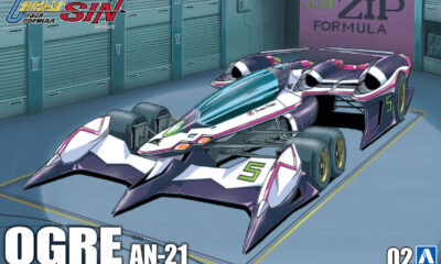 1:24 Scale Aoshima Cyber Formula OGRE AN-21 Model Kit