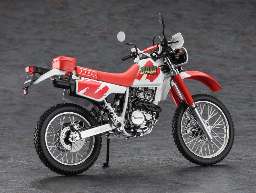 1:12 Scale Hasegawa Honda XLR Baja (MD22) (1991) Model Kit - Image 3