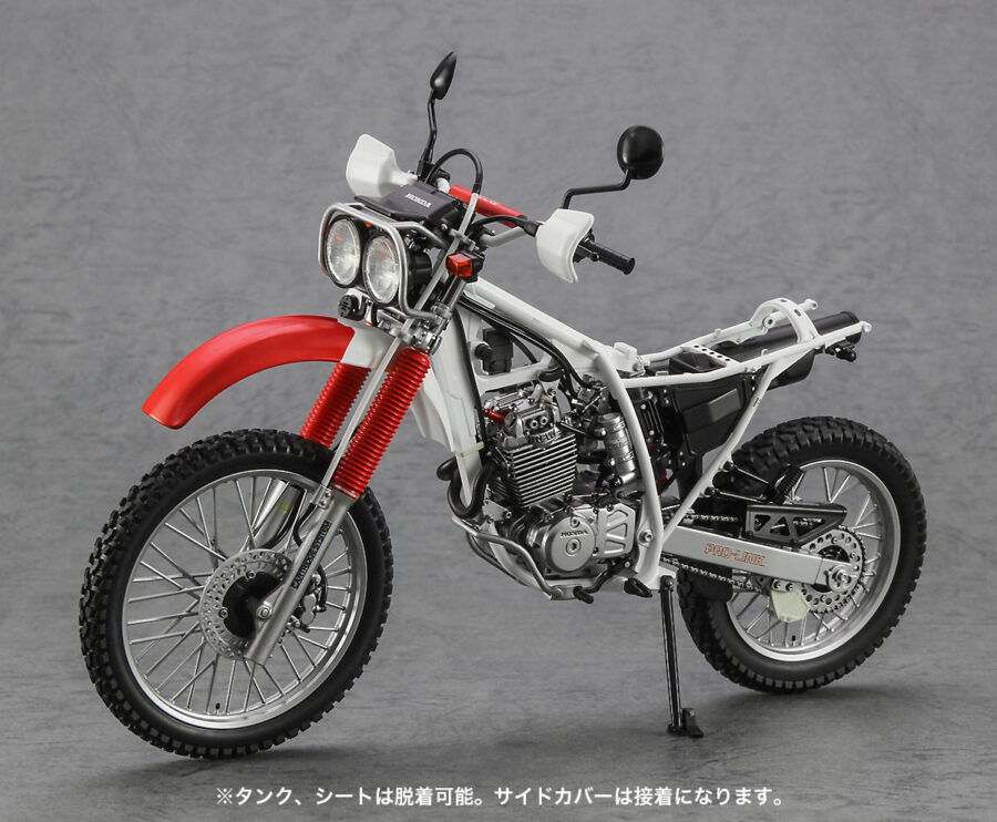 1:12 Scale Hasegawa Honda XLR Baja (MD22) (1991) Model Kit - Image 9