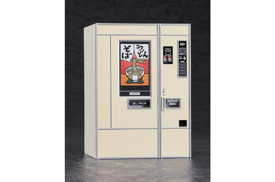 1:12 Scale Hasegawa Nostalgic Vending Machine (Udon/Soba) Model Kit - Image 2