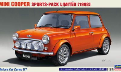 1:24 Scale Hasegawa Mini Cooper Sports-Pack Limited (1998) Model Kit