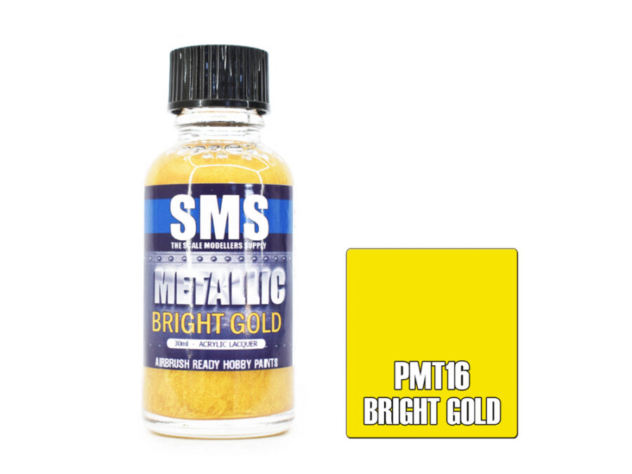 SMS Premium Metallic Acrylic Lacquer Paint 30ml - Image 17