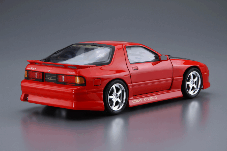 1:24 Scale Aoshima Mazda RX-7 FC3S BN Sports Model Kit - Image 3