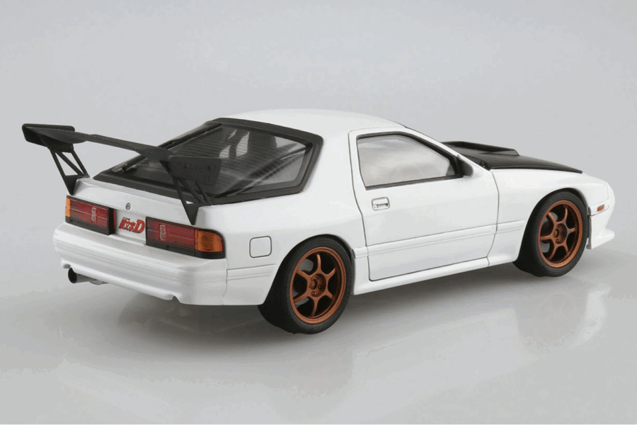 1:24 Scale Aoshima Takahashi Ryosuke FC3S FX-7 (Hakone Battle Ver.) Model Kit - Image 3