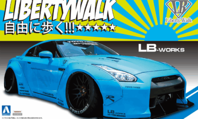 1:24 Scale Aoshima LB Works Nissan GTR R35 Ver.1 Model Kit