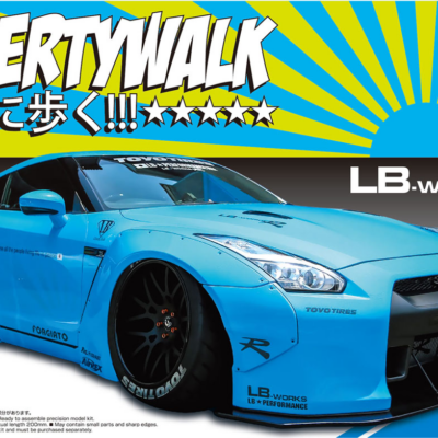 1:24 Scale Aoshima LB Works Nissan GTR R35 Ver.1 Car Model Kit