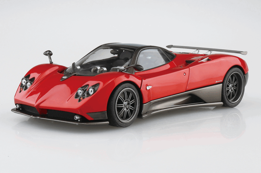 1:24 Scale Aoshima Pagani Zonda F '05 Model Kit - Image 2