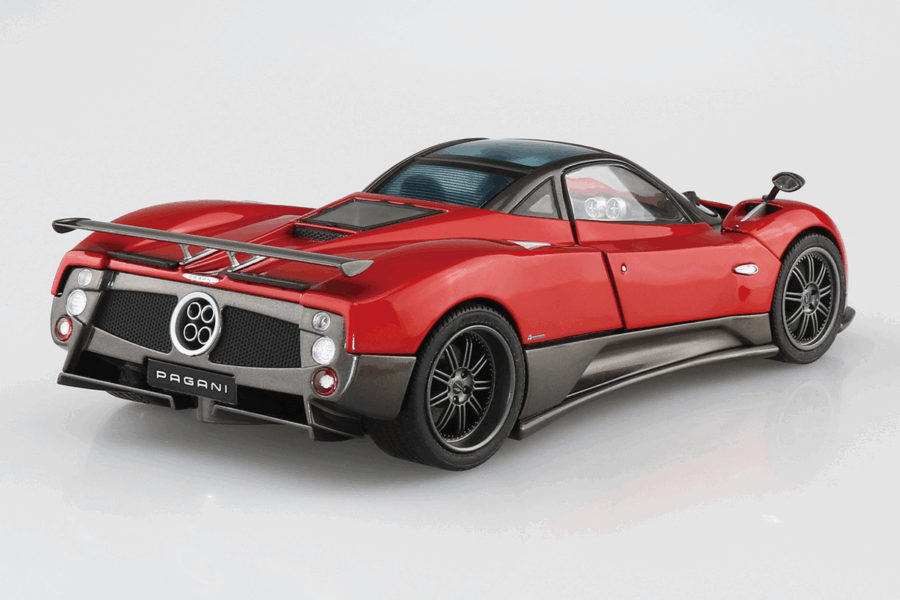 1:24 Scale Aoshima Pagani Zonda F '05 Model Kit - Image 3