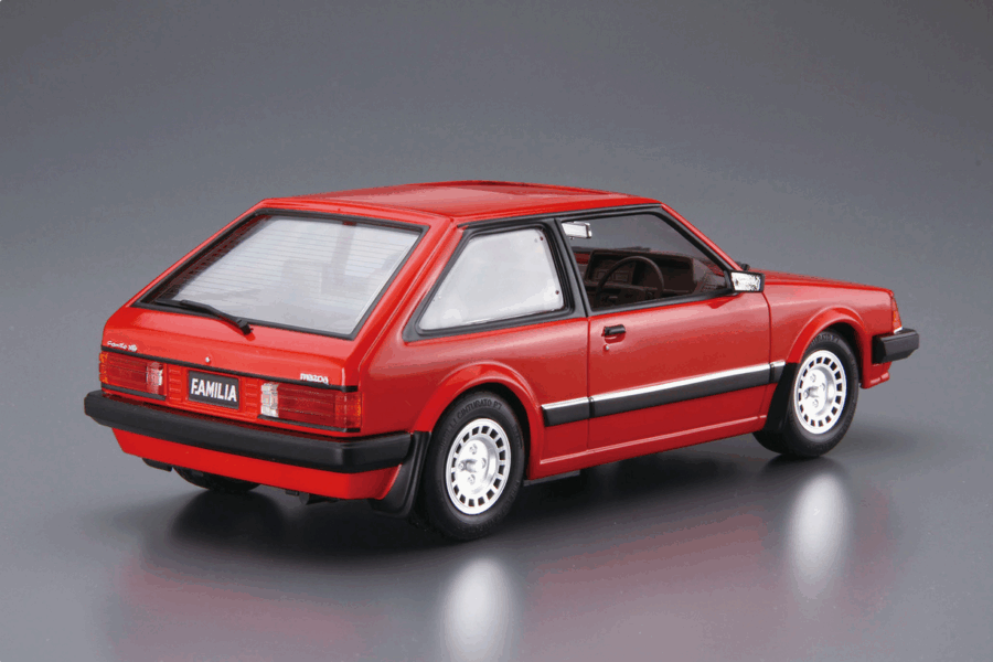 1:24 Scale Aoshima Mazda BD Familia XG '80 Model Kit - Image 3