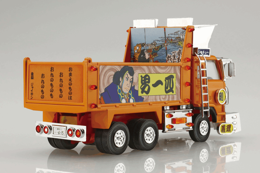 1:64 Scale Aoshima Minideko Next Gian Truck Model Kit - Image 3
