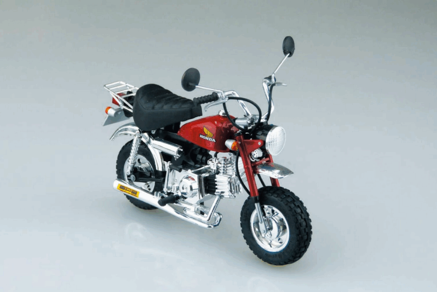 1:12 Scale Aoshima Honda Monkey Custom Takegawa Ver.2 Model Kit - Image 2