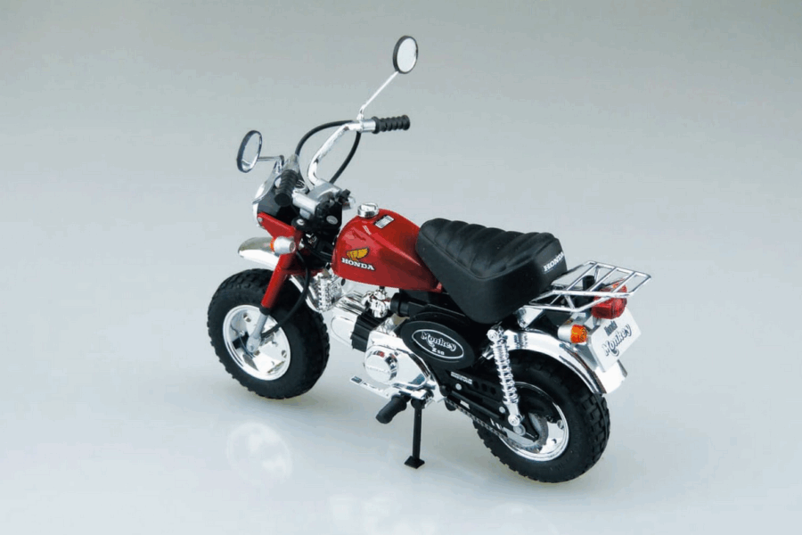 1:12 Scale Aoshima Honda Monkey Custom Takegawa Ver.2 Model Kit - Image 3