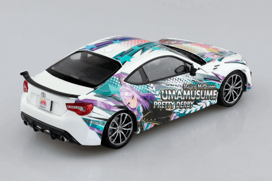 1:24 Scale Aoshima Uma Musume Pretty Derby ZN6 Toyota86 '16 Model Kit - Image 3