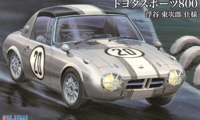 1:24 Scale Fujimi Toyota Sports S800 (Toujirou Ukiya Custom) Model Kit