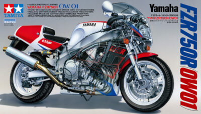1:12 Scale Tamiya Yamaha FZR750R Superbike (OW01) Model Kit