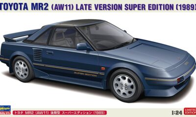1:24 Scale Hasegawa Toyota MR2 (AW11) Late Version Super Edition (1989) Model Kit