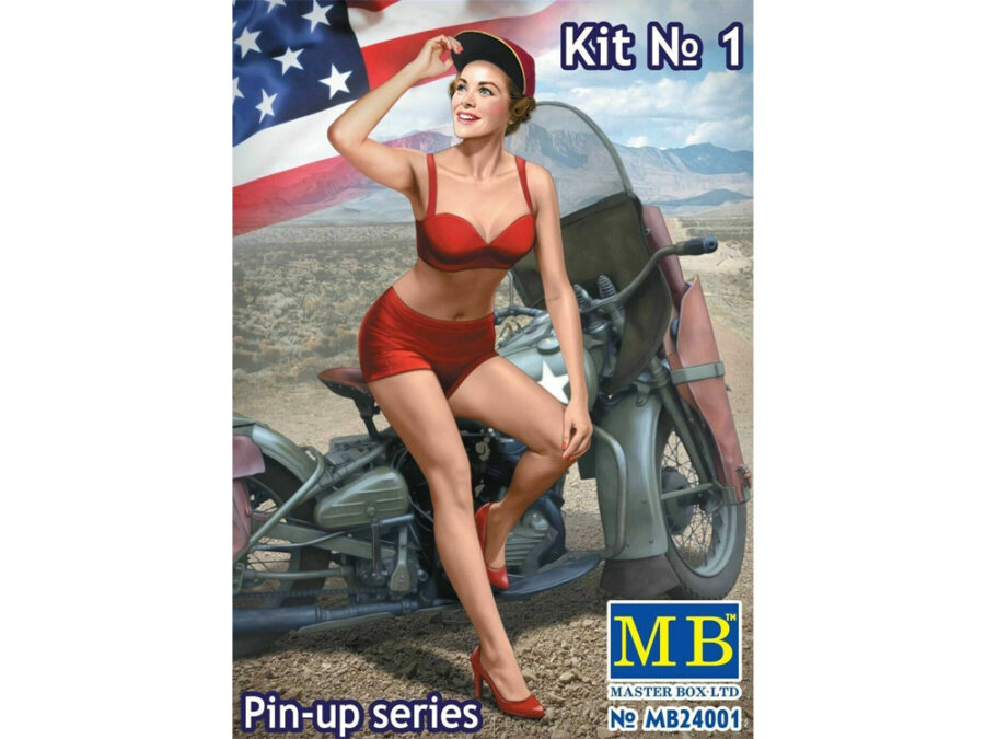 1:24 Scale Master Box Pin-Up Series Kit 1 - Marylin
