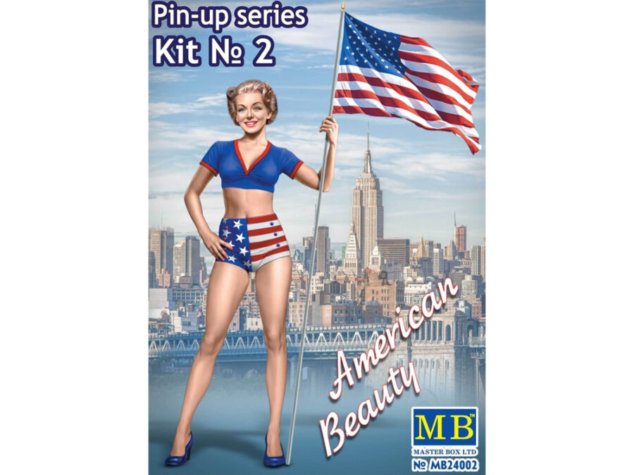 1:24 Scale Master Box Pin-Up Series Kit 2 - Betty