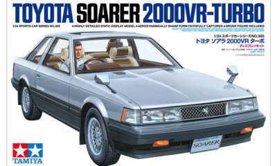 1:24 Scale Tamiya Toyota Soarer 2000VR-Turbo Model Kit