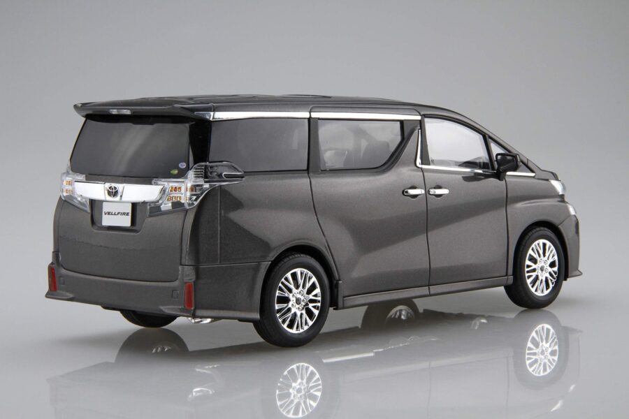 1:24 Scale Fujimi Toyota Vellfire ZA G Edition (Black) Snap Kit - Image 3