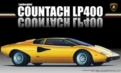 1:24 Scale Fujimi Lamborghini Countach LP400 Model Kit
