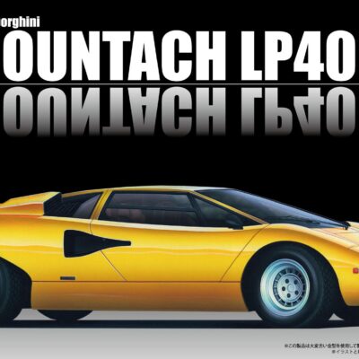 1:24 Scale Fujimi Lamborghini Countach LP400 Model Kit