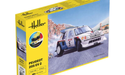 1:43 Scale Heller STARTER KIT - Peugeot 205 EV 2