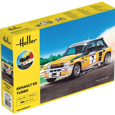 1:24 Scale Heller Starter Kit - Renault R5 Turbo