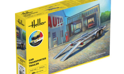1:24 Scale Heller STARTER KIT -Transporter Trailer Model Kit
